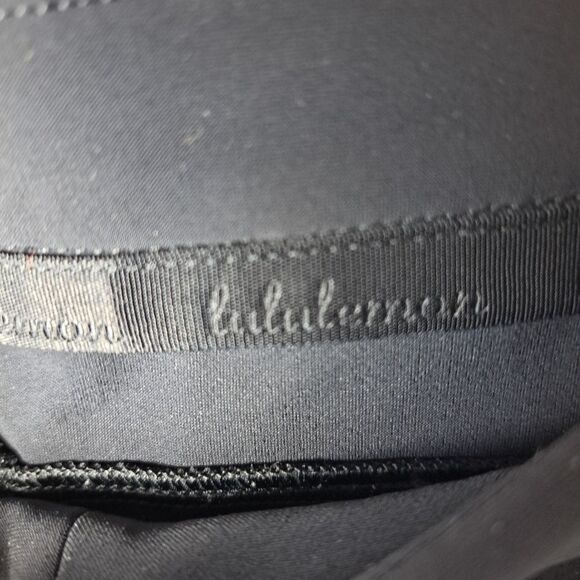 Lululemon pants women's on the move dress pant Black sz 4 travel office active - Picture 3 of 9